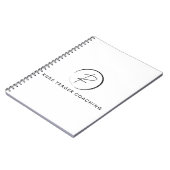 Russ Yeager Coaching Signature Logo Notizblock (Linke Seite)