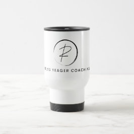 Russ Yeager Coaching Signature Logo Reisebecher