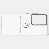 Russ Yeager Coaching Signature Logo Samsung Galaxy Hülle (Linke Seite)