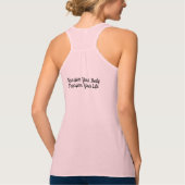 Russ Yeager Coaching Signature Logo Tank Top wird (Rückseite)