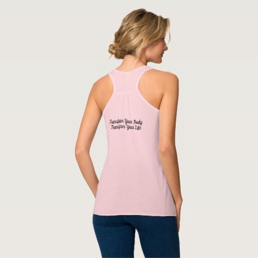 Russ Yeager Coaching Signature Logo Tank Top wird (Rückseite Vollansicht)