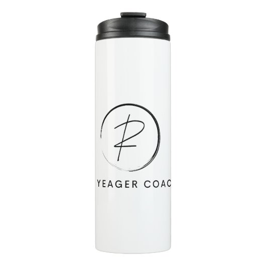 Russ Yeager Coaching Signature Logo Thermosbecher (Vorderseite)