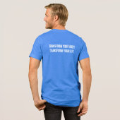 Russ Yeager Coaching Signature Logo Tri-Blend Shir Shirt (Rückseite voll)