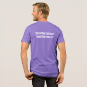 Russ Yeager Coaching Signature Logo Tri-Blend Shir Tri-Blend Shirt (Rückseite voll)