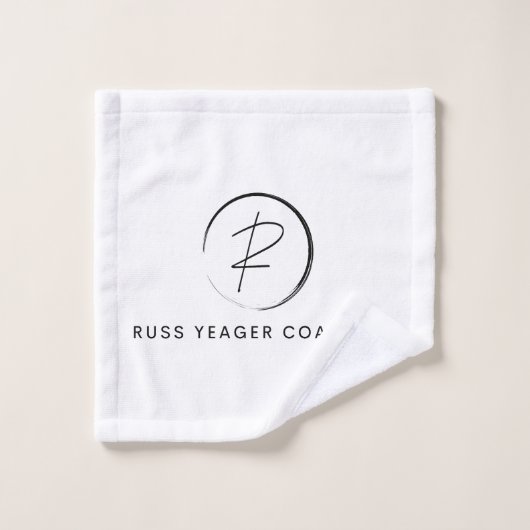Russ Yeager Coaching Signature Logo Waschlappen (Waschlappen)