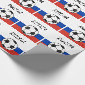 Russa Flag | Fußball-Sketch Geschenkpapier (Ecke)