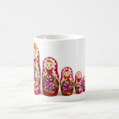 Russe Matryoshkan Kaffeetasse (Mittel)