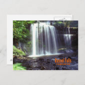 Russel Fall, Tasmanien, Australien Postkarte (Vorne/Hinten)