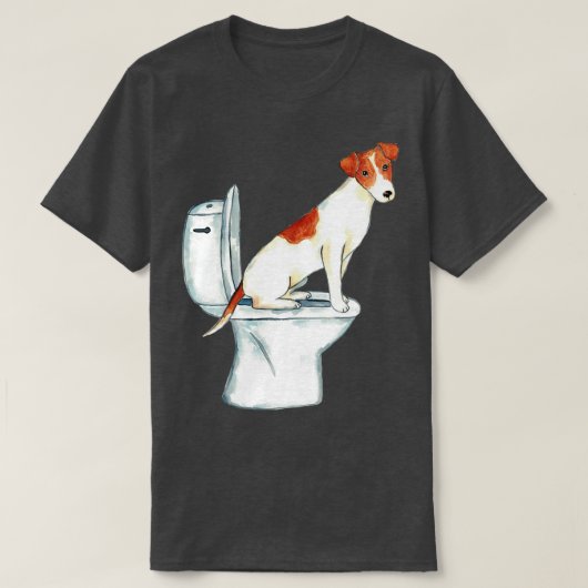 Russel-Hundetoilette 1 T-Shirt (Design vorne)