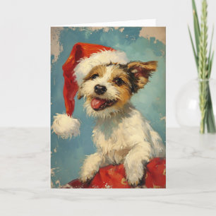 Russel Terrier vintage personalisierte Weihnachten