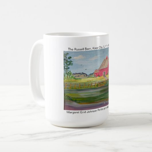 Russell Barn 2000 MEJP Kaffeetasse (Vorderseite Links)