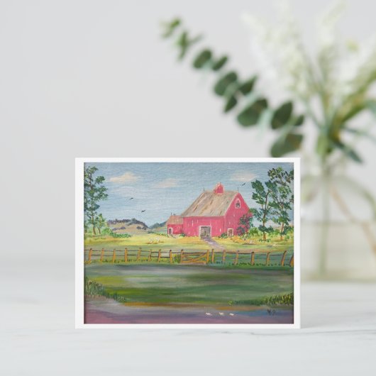 Russell Barn 2000 MEJP Postkarte (Stehend Vorderseite)