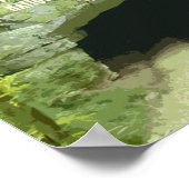 Russell Cave National Monument Alabama Poster (Ecke)