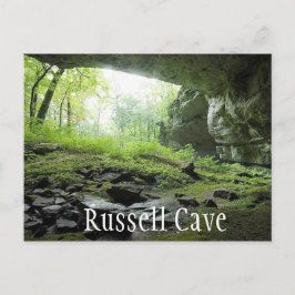 Russell Cave National Monument, Alabama Postkarte