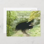 Russell Cave National Monument Alabama Postkarte (Vorne/Hinten)