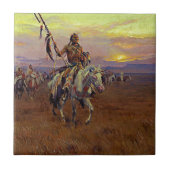 Russell der Medizin-Mann Fliese (Vorderseite)