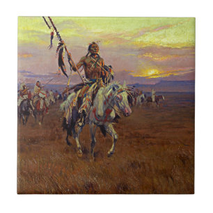 Russell der Medizin-Mann Fliese