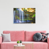 Russell Falls Australia canvas print Leinwanddruck (Insitu (Wohnzimmer))