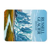 Russell-Gletscher Grönland Magnet (Horizontal)