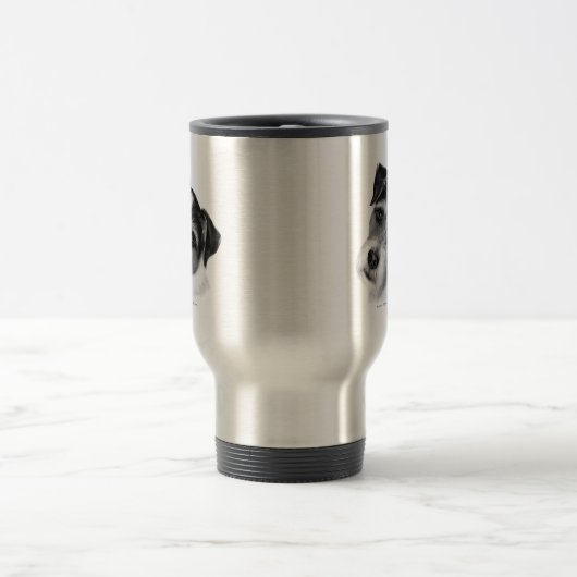 Russell-Terrier des Jack-(Pastor) Reisebecher (Mittel)