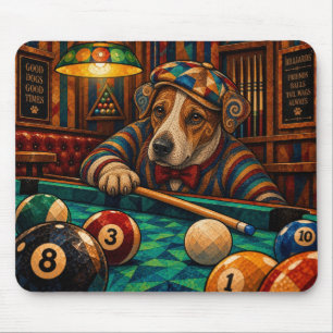 Russell Terrier, Geometrisches Mosaik Mousepad