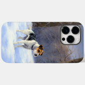 Russell Terrier Let It Snow Christmas Case-Mate iPhone Hülle (Rückseite (Horizontal))