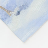 Russell Terrier Let It Snow Christmas Fleecedecke (Ecke)