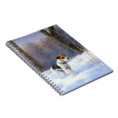 Russell Terrier Let It Snow Christmas Notizblock (Rechte Seite)