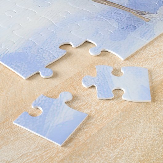 Russell Terrier Let It Snow Christmas Puzzle (Seite)