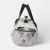 Russell Terrier Painting Rough Original Dog Art Duffle Bag (Rechts)
