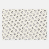 Russell Terrier Painting Rough Original Dog Art Geschenkpapier Set (Vorderseite)