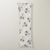 Russell Terrier Painting Rough Original Dog Art Seitenschläferkissen (Vorderseite Vertikal)