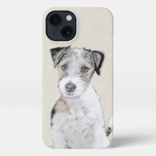 Russell Terrier Rough Painting - Original Dog Art iPhone 13 Hülle