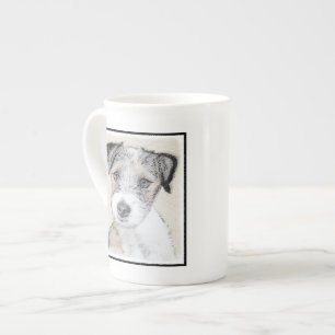 Russell Terrier Rough Painting - Original Dog Art Porzellantasse