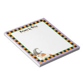 Russell Terrier Witch Notepad Notizblock (angewinkelt)
