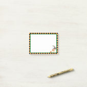 Russell Terrier Witch Post-it Notes Post-it Klebezettel (Auf Schreibtisch)