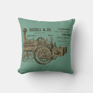 RUSSELL UND UNTERNEHMENSSTAHL MOTOR 1889 KISSEN