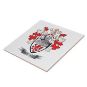 Russell-Wappen Fliese (Seite)