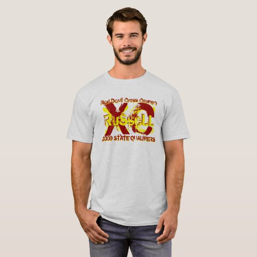 Russell XC 2009 Staats-Shirt T-Shirt (Vorne ganz)
