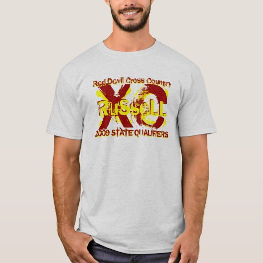 Russell XC 2009 Staats-Shirt T-Shirt (Vorderseite)