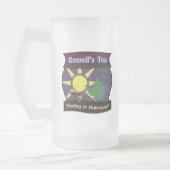 Russells Tee Mattglas Bierglas (Links)