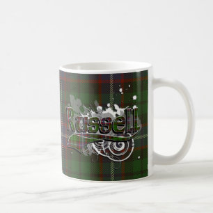 Russelltartan-Schmutz Kaffeetasse