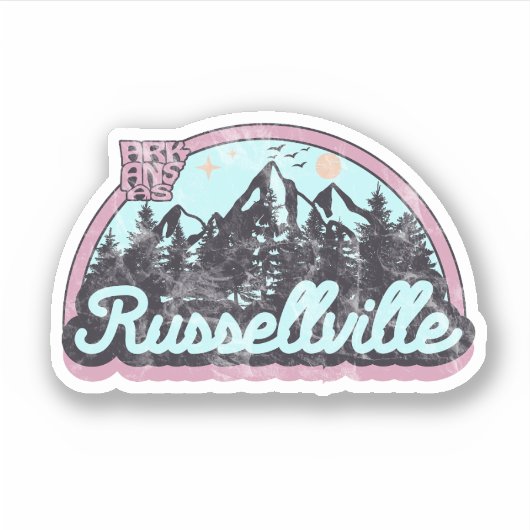 Russellville, Arkansas Sticker (Vorderseite)