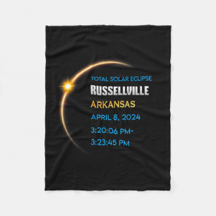 Russellville Arkansas Total Solar Eclipse 2024 Fleecedecke