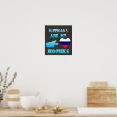 Russen sind meine Heimat Poster (Küche)