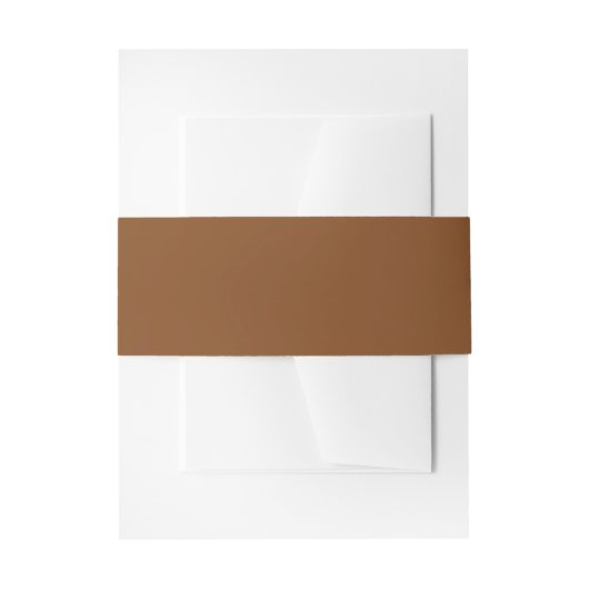 Russet Brown Custom Invasion Bly Band (Vorderseite Beispiel)