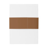 Russet Brown Custom Invasion Bly Band (Rückseitenbeispiel)