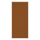 Russet Brown Rack Card Werbekarte (Hinten)