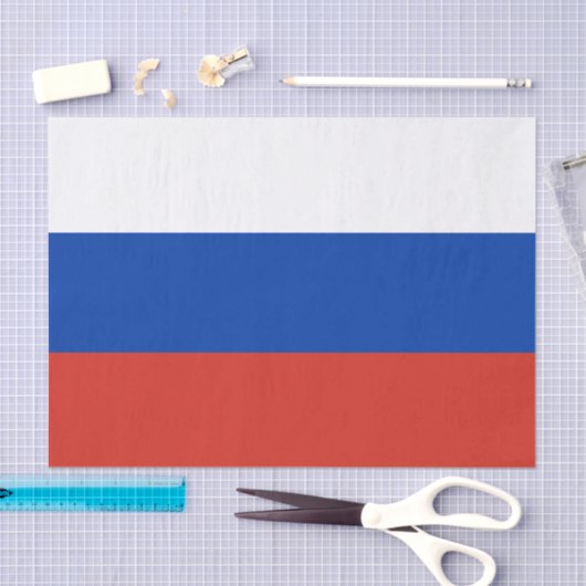 Russia fashion decor, Russian Flag tissue paper Seidenpapier (Handwerk)