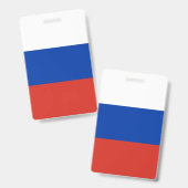 Russia Flag Ausweis (Vorder- & Rückseite)